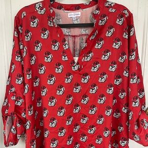 UGA Georgia Bulldogs Tunic 2XL